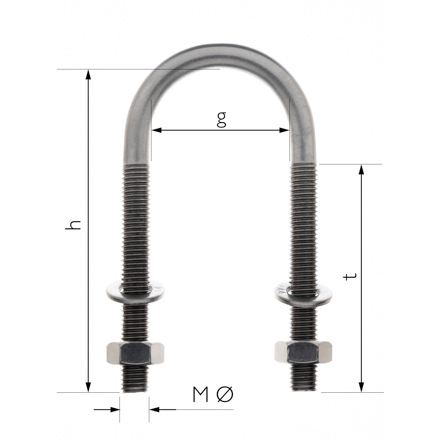 Stainless Steel U-bolts